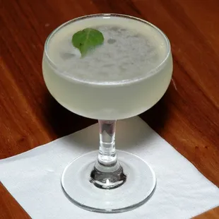Basil Gimlet - excellent