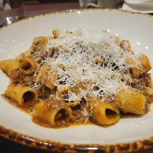 Short rib rigatoni