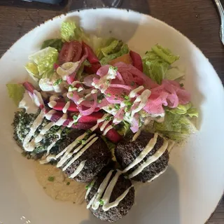 Falafel and Hummus Bowl