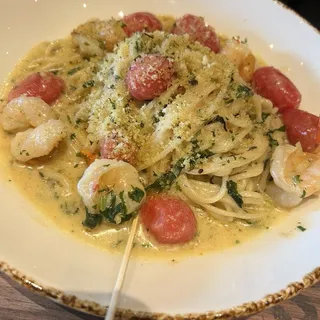 Shrimp Spaghettini