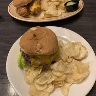 Shine Burger and Chicken Sandwich.