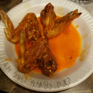 Hot Butter and Garlic wings!! :)
