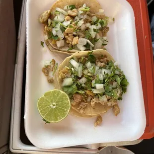 chicken tacos
