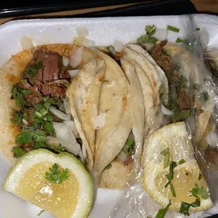Best tacos in Santa Ana, most are $1.50 each.