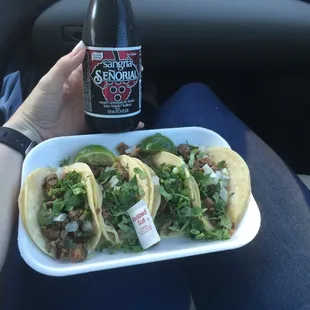 Carne Asáda street tacos are KILLER!!