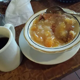 I gained 5 lbs just looking at the peach cobbler.