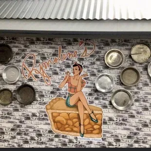 The new wall art for a new location