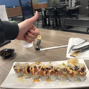 Fire Dragon Roll