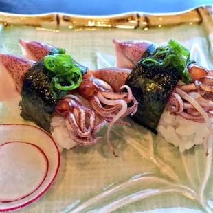 Hotaru Ika (Firefly Squid, Japan)  Great source of vitamin A and amino acid,  is good for health and delicious.