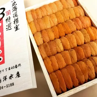 Hokkaido Uni (Grade A Sea Urchin, Japan) is now Available!