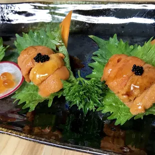 Hokkaido Uni Sashimi (Sea Urchin, Japan) always fresh and Sweet!