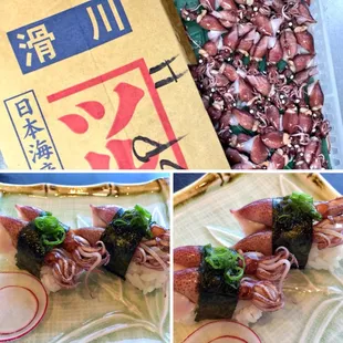 Hotaru Ika (Firefly Squid, Japan)  Great source of vitamin A and amino acid,  is good for health and delicious.