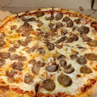 Sausage pizza