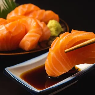 Salmon Sashimi