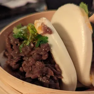 Beef bulgogi bao