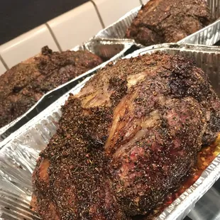 Catering USDA Prime Grade Prime Rib. It's a true show-stopper for any holiday or dinner party.