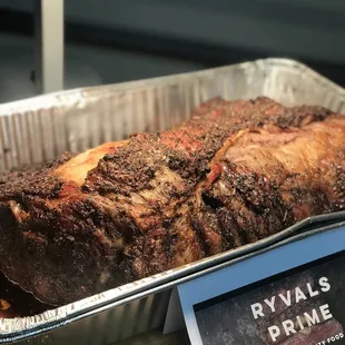 Catering USDA Prime Grade Prime Rib. It's a true show-stopper for any holiday or dinner party.