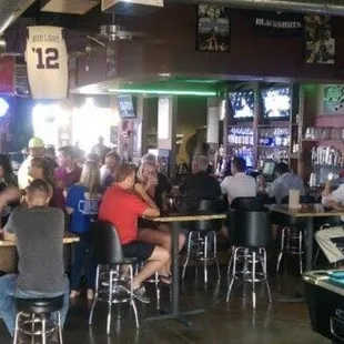 Pool tables, Golden Tee, Karaoke