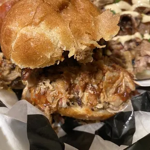 Pulled pork slider