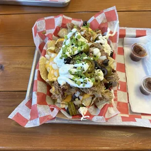 BBQ Pork Nachos