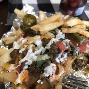 Carne asada fries!!!