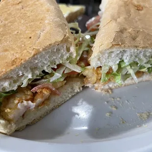 Shrimp po-boy