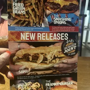 New releases.
