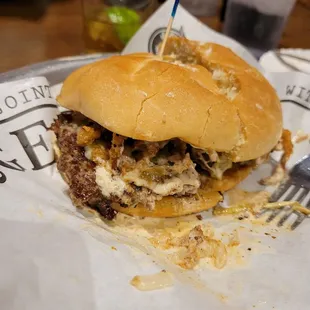 The Fire Burger