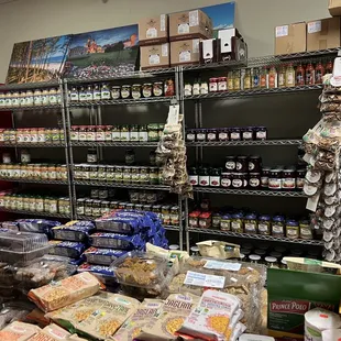 a variety of products