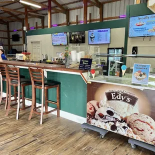 Ice cream shop