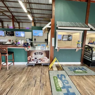 Ice cream shop
