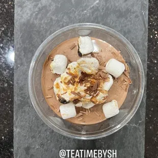 S'more Panna Cotta
