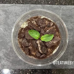 Cookie &amp; Cream Panna Cotta