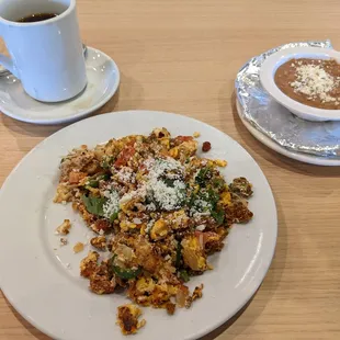 Huevos con chorizo