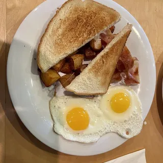 2 Bacon and 2 Eggs