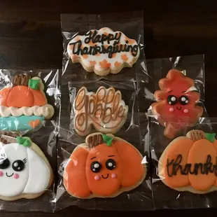 Thanksgiving cookies