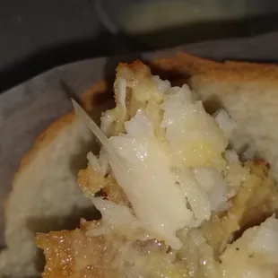 Fish bones in the fish. Don&apos;t order from this place. If you have kids they might chock. End up in the hospital.
