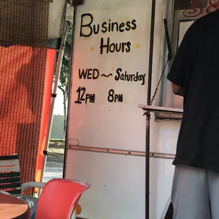 Business hours