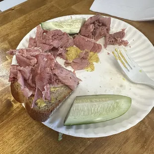 Sample of the corned beef. So so good!