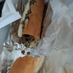 Steak &amp; Cheese w/ Onions +provolone cheese for 50¢ more