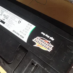 BMW 7 series battery. Heavy duty!