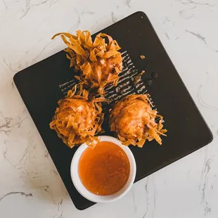 chicken wings and fried chicken