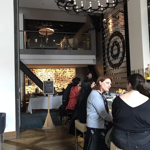 The first floor and second floor.