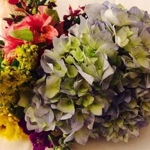 Thank you Ann for the anniversary flowers!