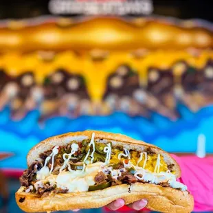 Signature Pepper Cheesesteak