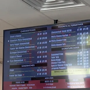 Menu - August 15, 2021