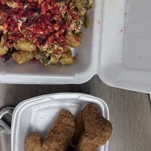 Jalapeños Popper doesn't the come with zinger sauce