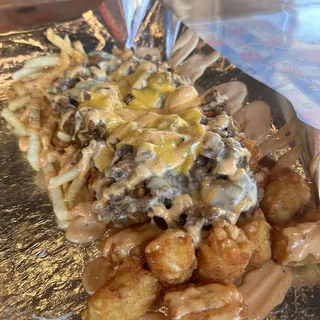 Philly Cheese Tots