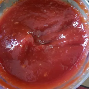 Cocktail sauce is a separate purchase. Ketchup, a DAB of horseradish and SUGAR, SUGAR SUGAR.
