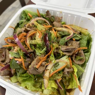Crying Tiger Beef Salad